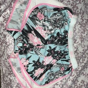 FLORAL NIKE SHORTS